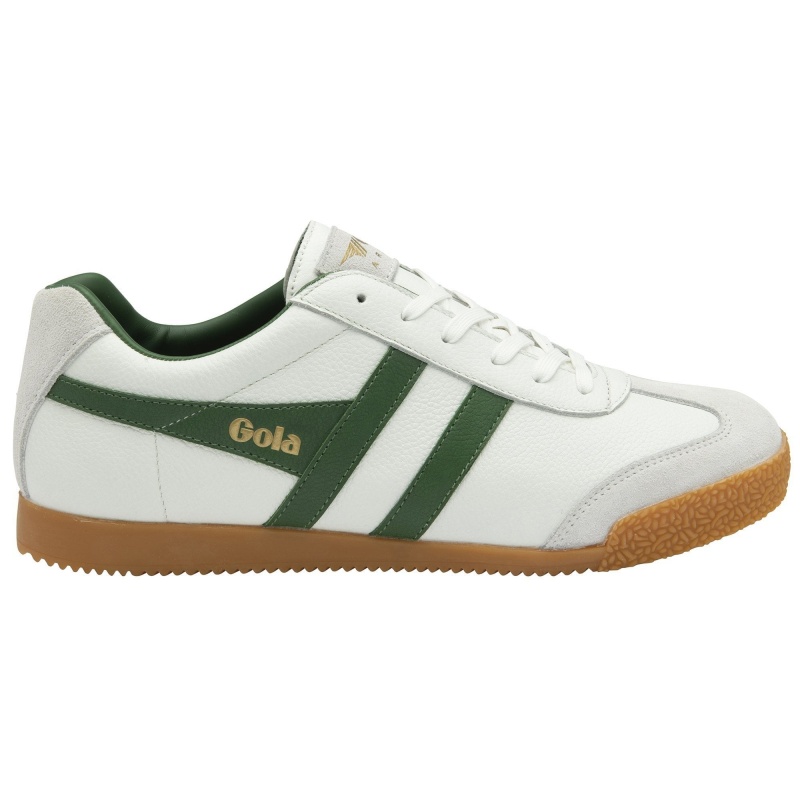 Basket Gola Classics Cuir Homme Blanche | 9718-ZPVKO