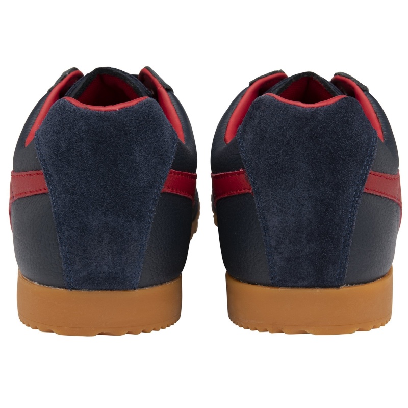 Basket Gola Classics Cuir Homme Bleu Marine | 9021-ROVWM