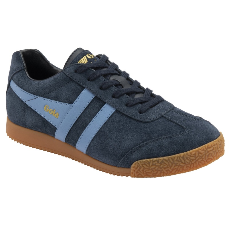 Basket Gola Classics Daim Femme Bleu Marine | 5170-YOLUV