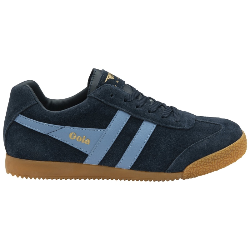 Basket Gola Classics Daim Femme Bleu Marine | 5170-YOLUV