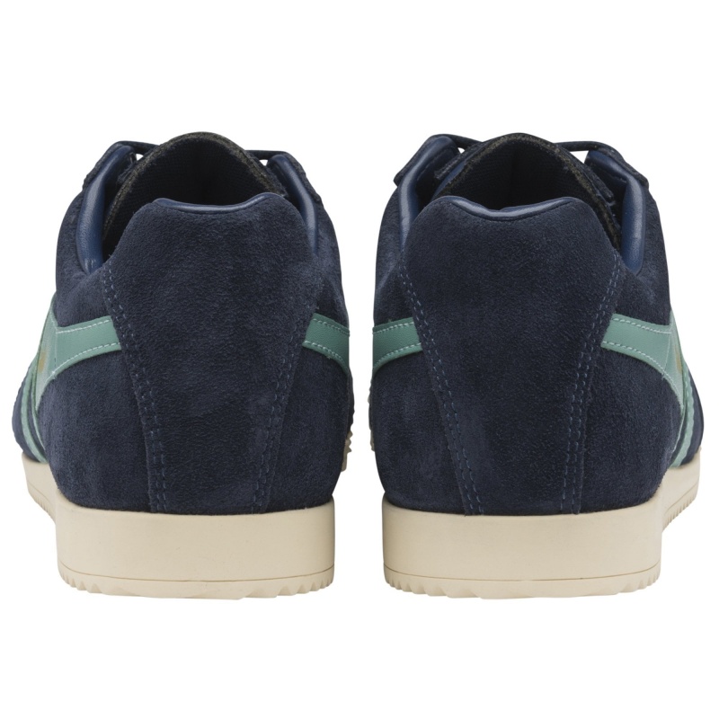 Basket Gola Classics Daim Femme Bleu Marine | 8219-TDKCJ