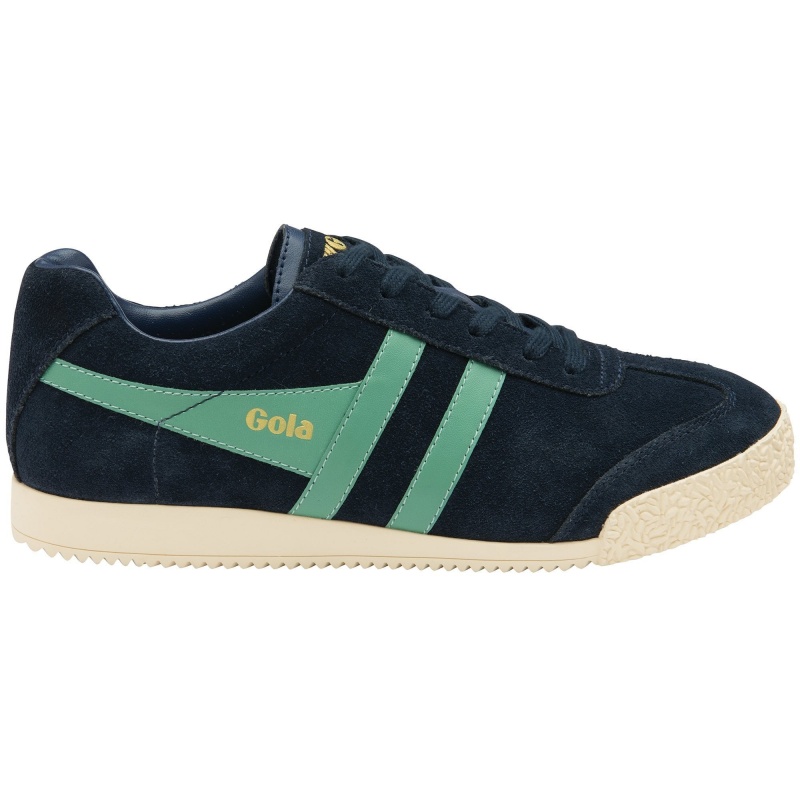 Basket Gola Classics Daim Femme Bleu Marine | 8219-TDKCJ