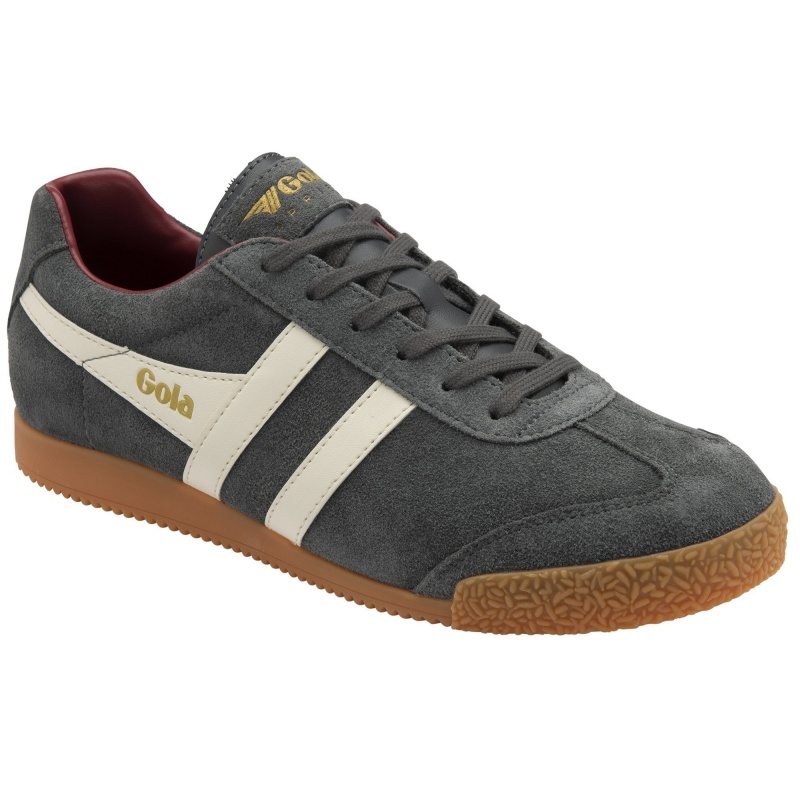 Basket Gola Classics Daim Homme Blanche | 6192-EWVUM