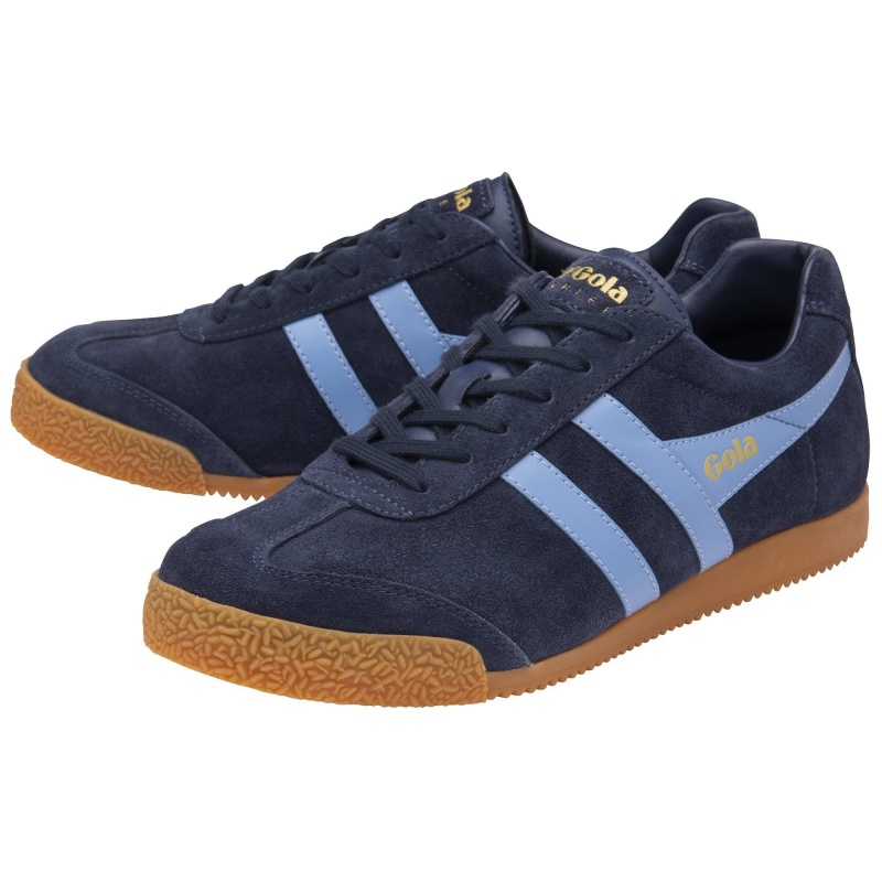 Basket Gola Classics Daim Homme Bleu Marine | 5703-AKONL