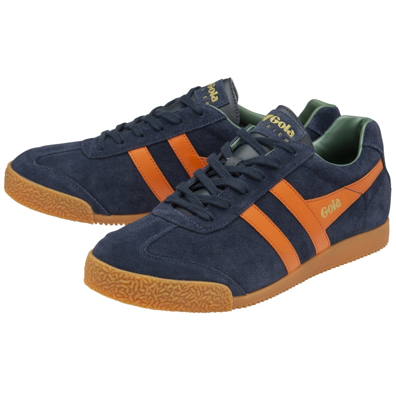 Basket Gola Classics Daim Homme Bleu Marine | 3096-OVMWS