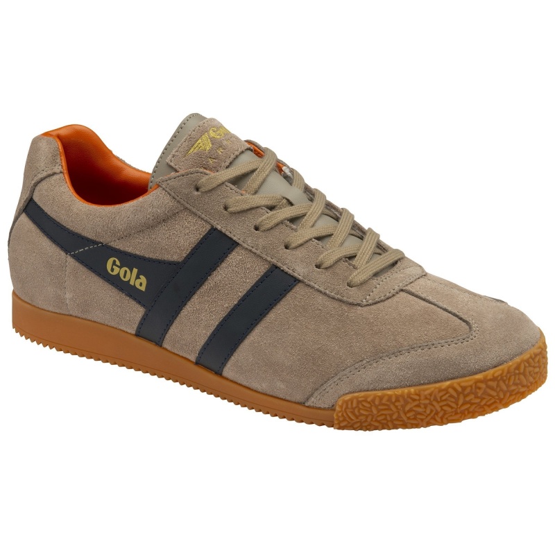 Basket Gola Classics Daim Homme Bleu Marine | 0134-IGJKA