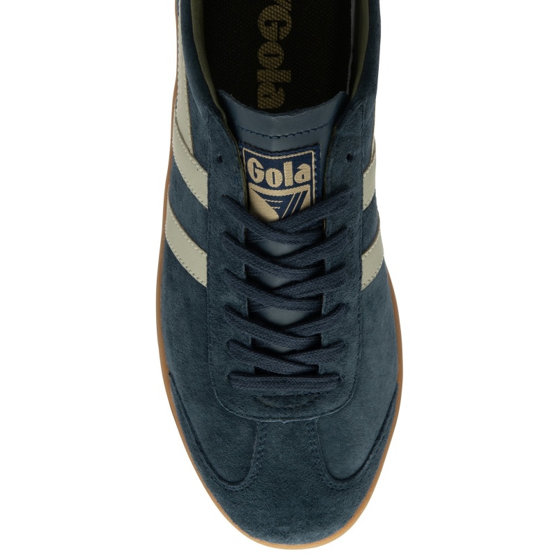 Basket Gola Classics Daim Homme Bleu Marine | 7285-JHLXA