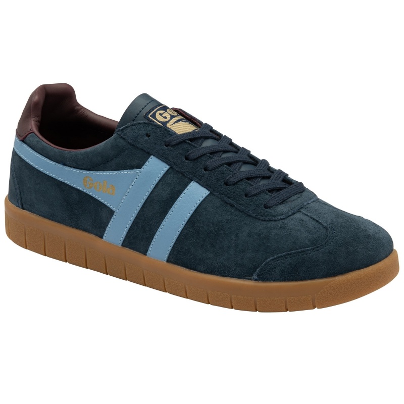 Basket Gola Classics Daim Homme Bleu Marine | 4350-PGHLT