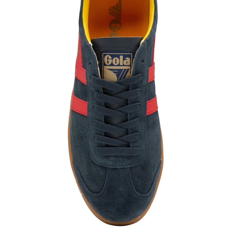 Basket Gola Classics Daim Homme Bleu Marine | 0384-TYHXZ