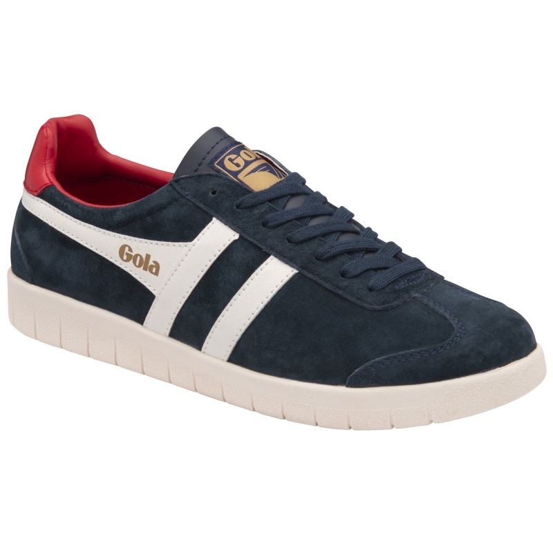 Basket Gola Classics Daim Homme Bleu Marine | 0769-KATJF