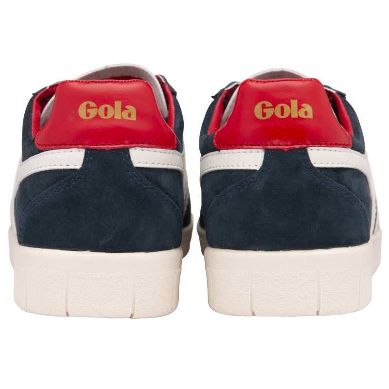 Basket Gola Classics Daim Homme Bleu Marine | 0769-KATJF