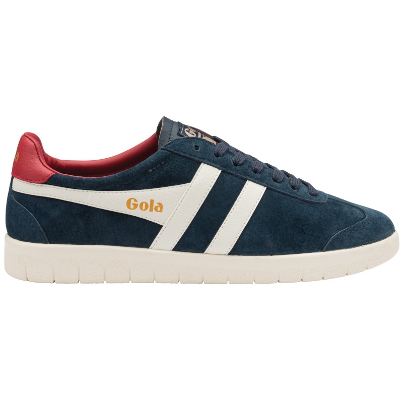 Basket Gola Classics Daim Homme Bleu Marine | 0769-KATJF