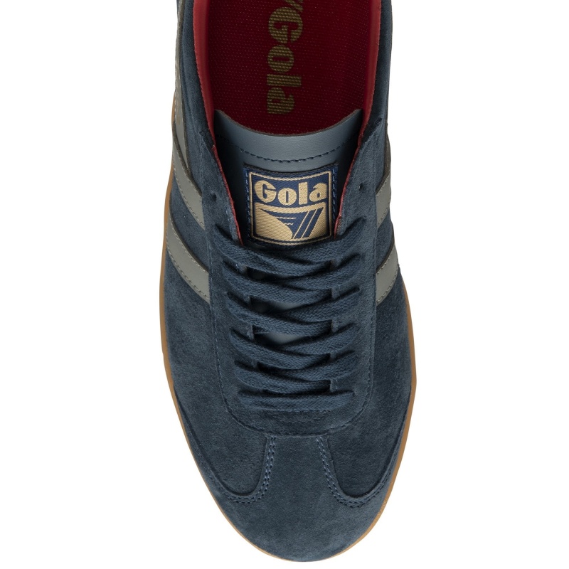 Basket Gola Classics Daim Homme Bleu Marine | 4579-MLCPF