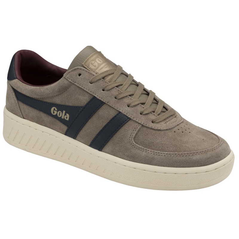 Basket Gola Classics Daim Homme Bleu Marine | 6587-ZJREG