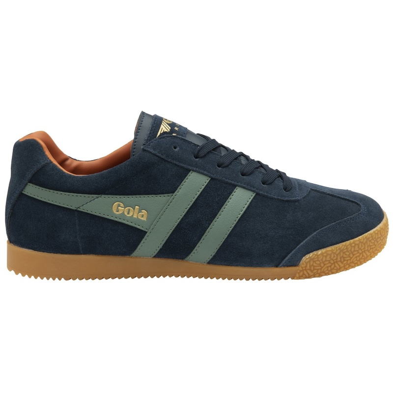 Basket Gola Classics Daim Homme Bleu Marine | 4679-CJIUR