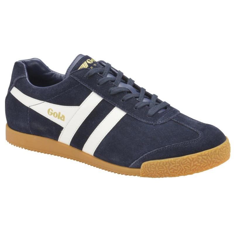 Basket Gola Classics Daim Homme Bleu Marine | 7624-SVITE