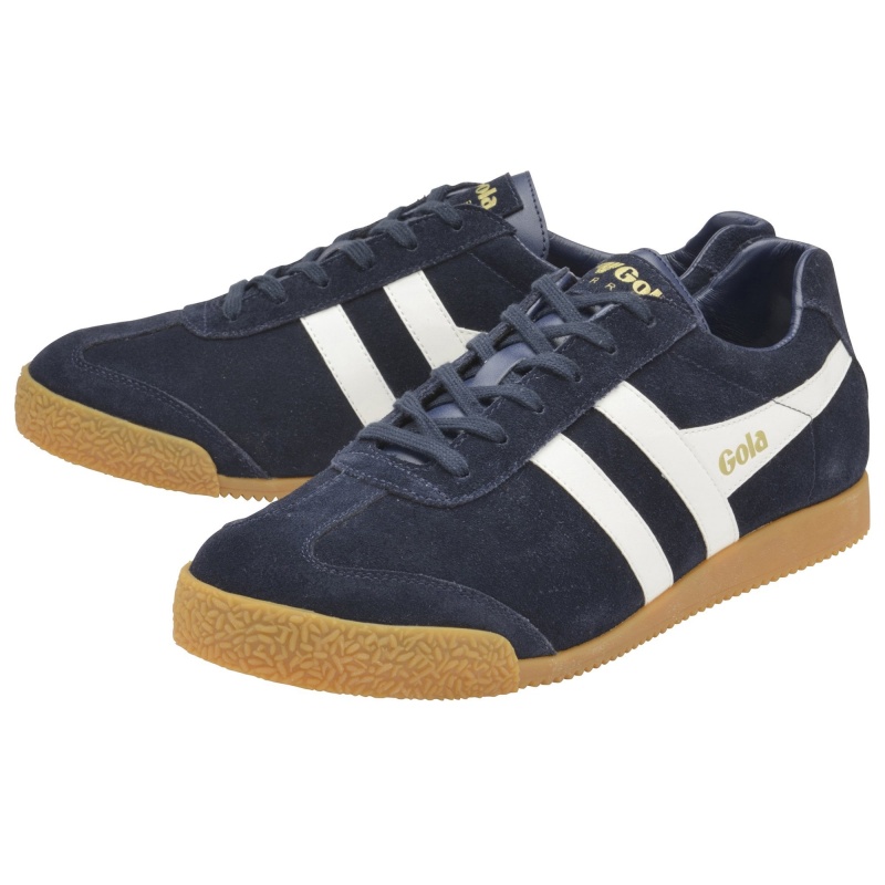 Basket Gola Classics Daim Homme Bleu Marine | 7624-SVITE