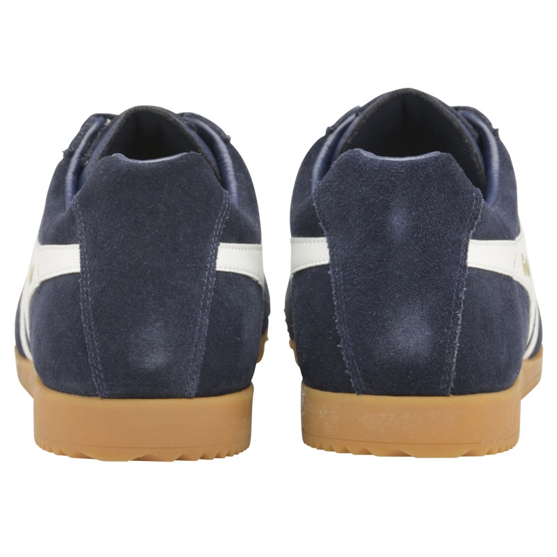 Basket Gola Classics Daim Homme Bleu Marine | 7624-SVITE