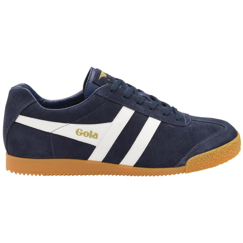 Basket Gola Classics Daim Homme Bleu Marine | 7624-SVITE