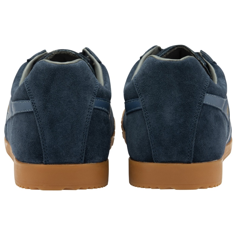 Basket Gola Classics Daim Homme Bleu Marine | 3120-QIJVX