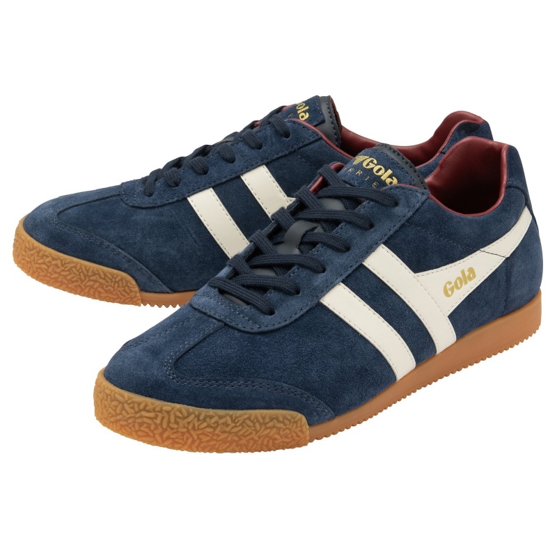 Basket Gola Classics Daim Homme Bleu Marine | 6794-NPTDL