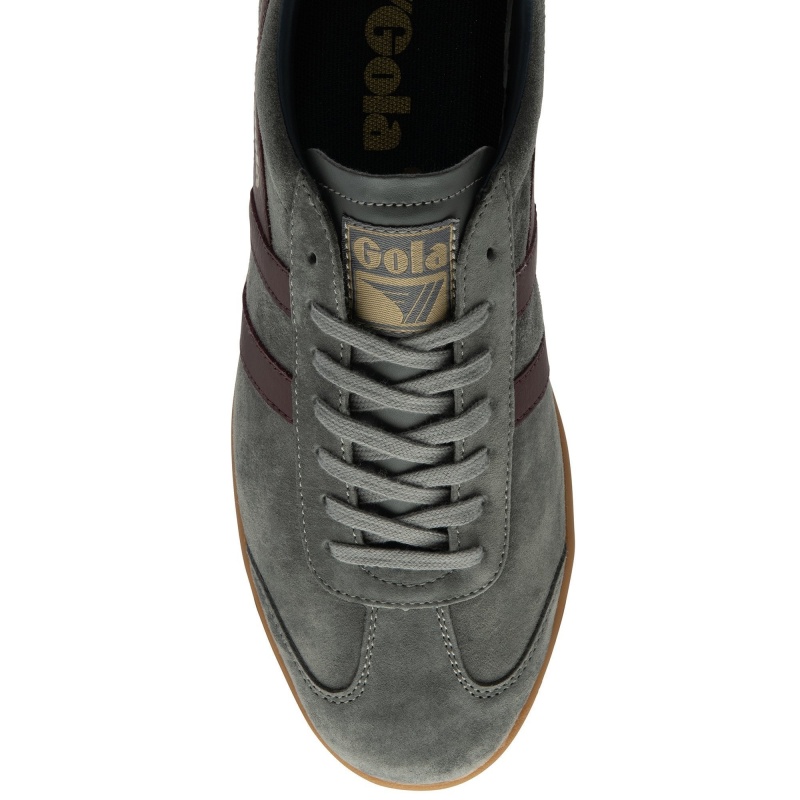 Basket Gola Classics Daim Homme Grise | 0214-RDEMP