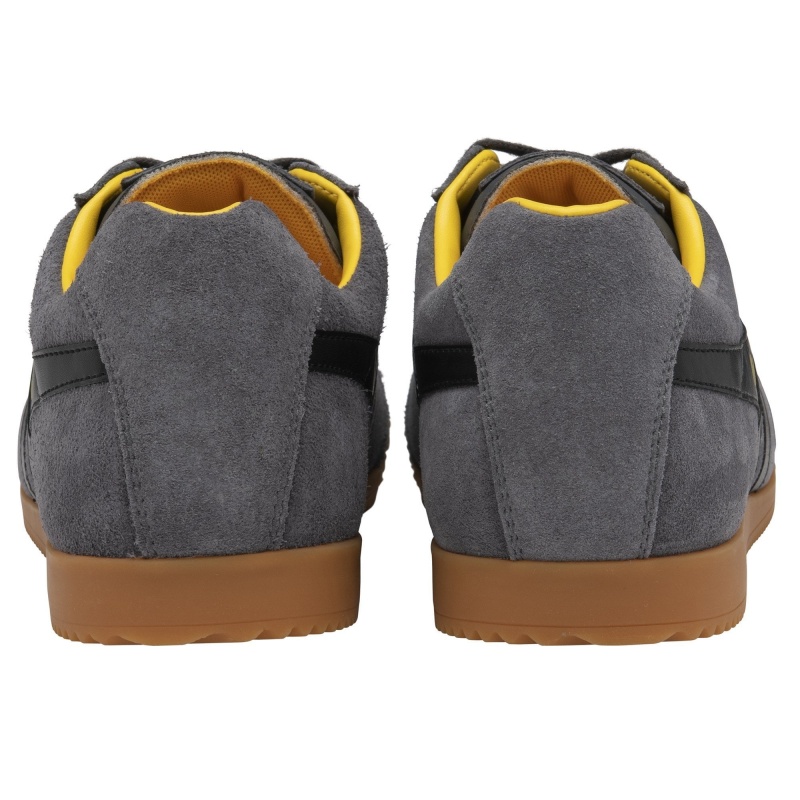 Basket Gola Classics Daim Homme Grise | 0869-JVHOK