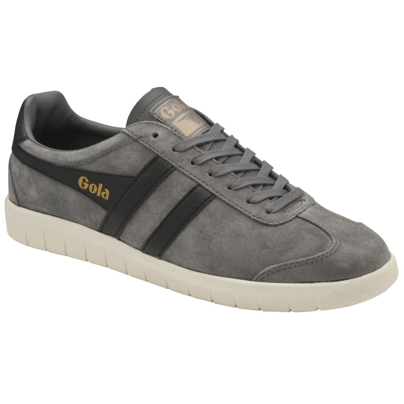 Basket Gola Classics Daim Homme Grise | 6541-RXHYB