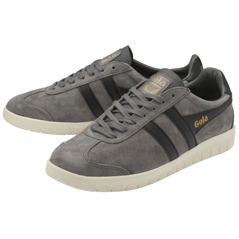 Basket Gola Classics Daim Homme Grise | 6541-RXHYB