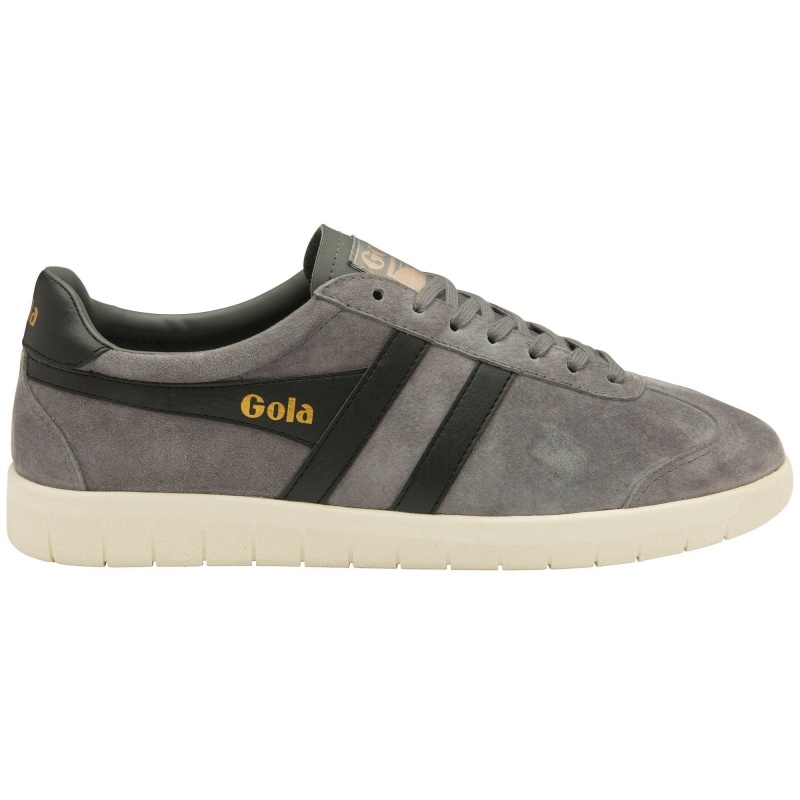 Basket Gola Classics Daim Homme Grise | 6541-RXHYB