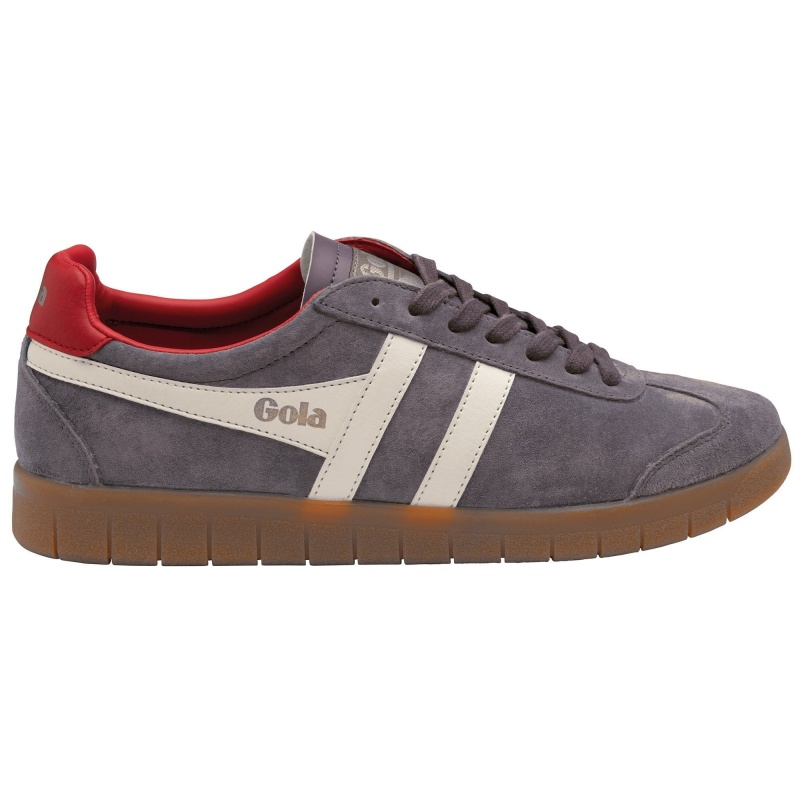 Basket Gola Classics Daim Homme Grise | 8407-FXGYC