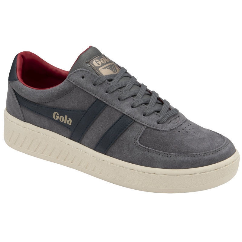 Basket Gola Classics Daim Homme Grise | 8235-CQAWY