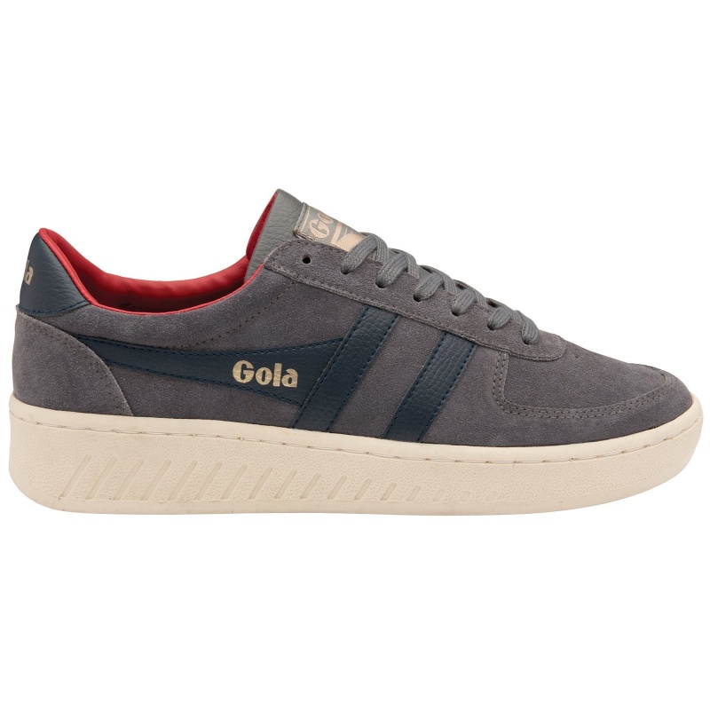 Basket Gola Classics Daim Homme Grise | 8235-CQAWY