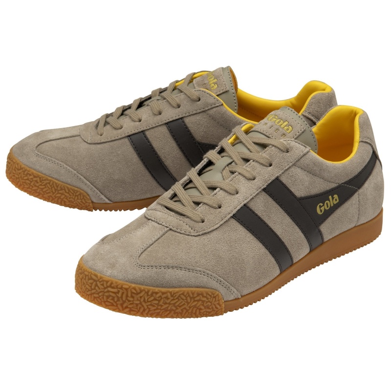 Basket Gola Classics Daim Homme Marron Foncé | 7632-VQKIX