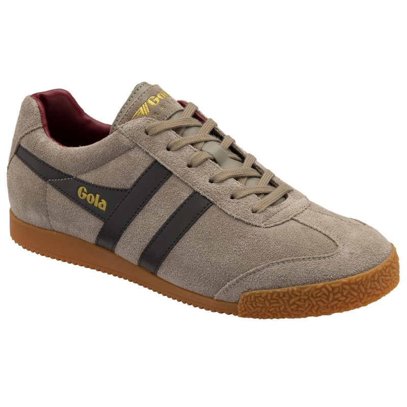 Basket Gola Classics Daim Homme Marron Foncé | 8293-BEPRJ