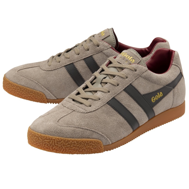 Basket Gola Classics Daim Homme Marron Foncé | 8293-BEPRJ