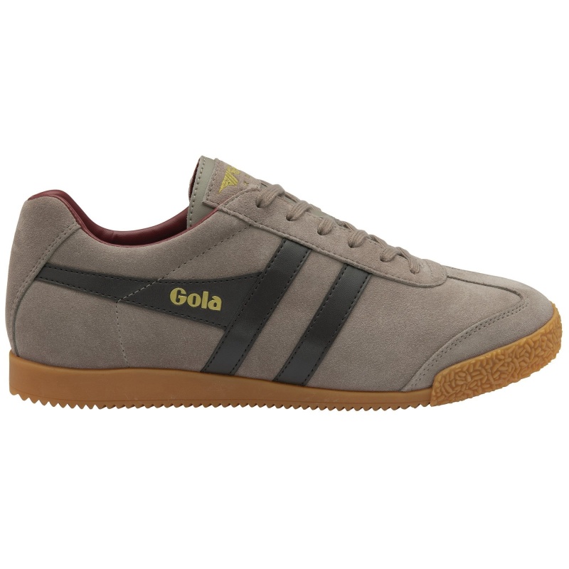 Basket Gola Classics Daim Homme Marron Foncé | 8293-BEPRJ