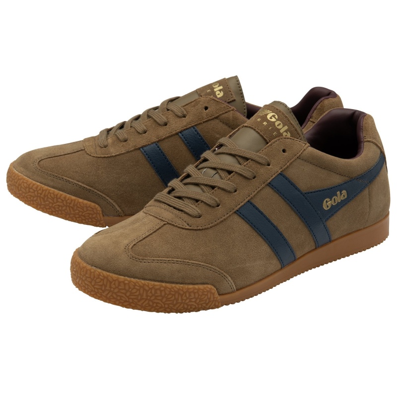 Basket Gola Classics Daim Homme Marron | 8367-DARVF