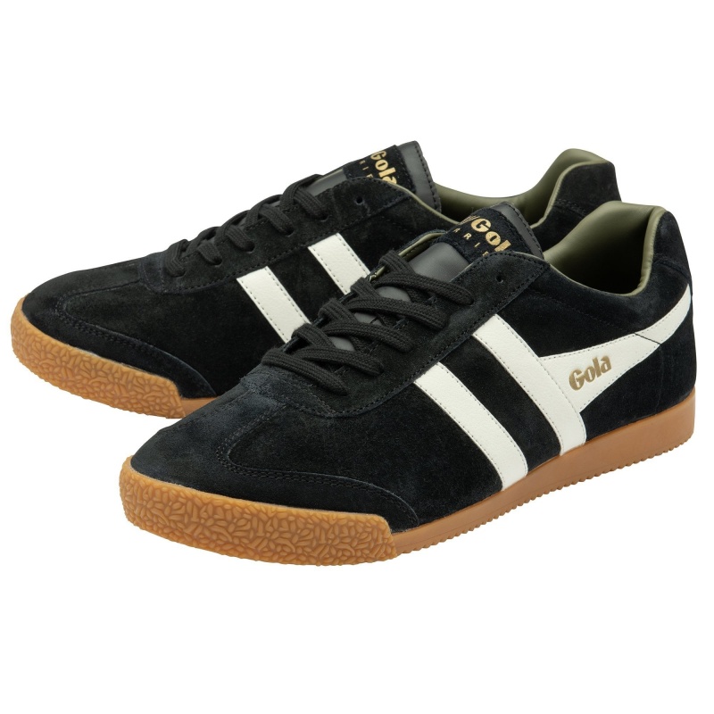 Basket Gola Classics Daim Homme Noir | 5302-LFOBZ