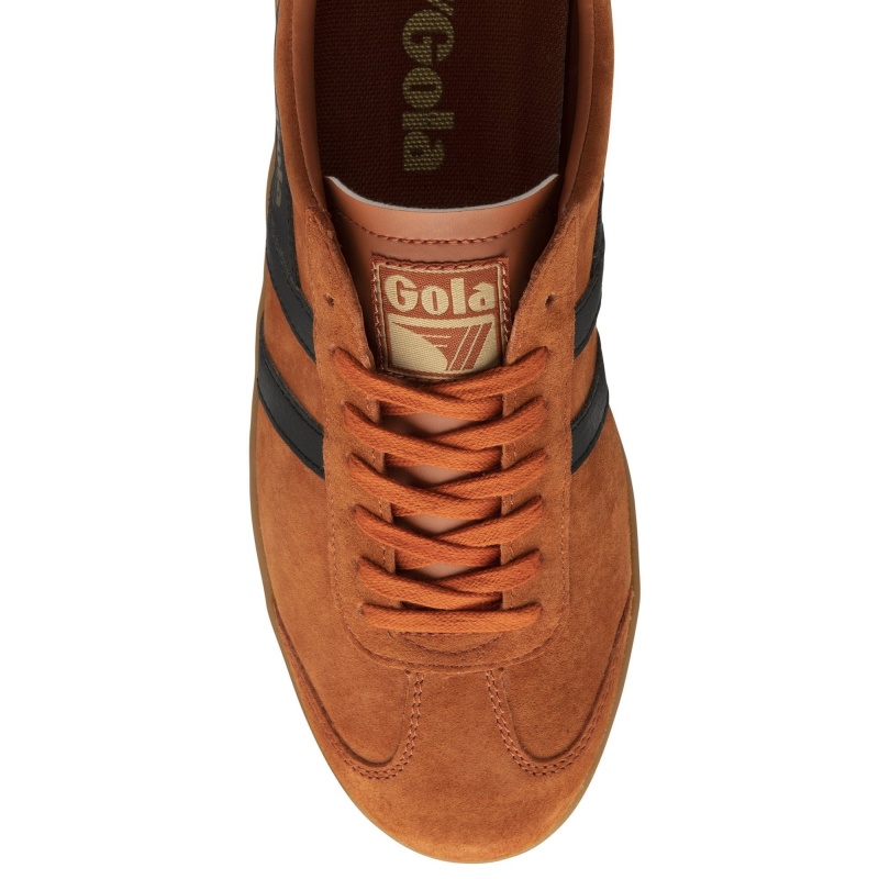 Basket Gola Classics Daim Homme Orange | 4560-DPQNG