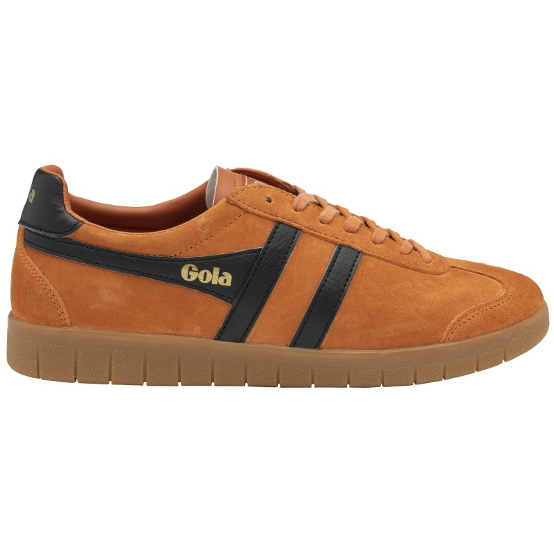 Basket Gola Classics Daim Homme Orange | 4560-DPQNG