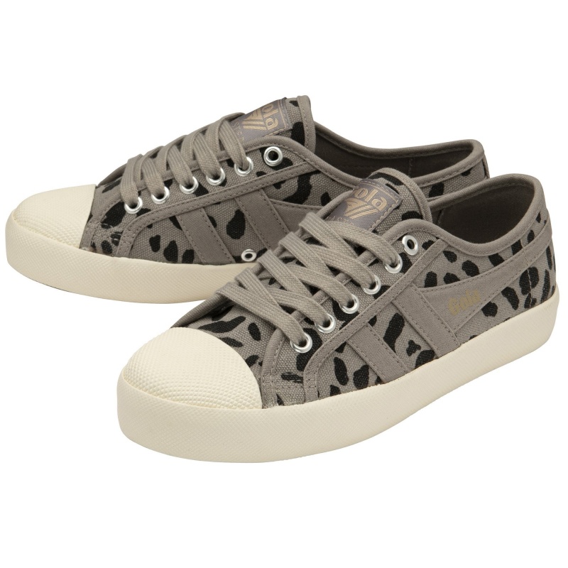 Basket Gola Classics Delta Femme Grise | 7635-WSYHP