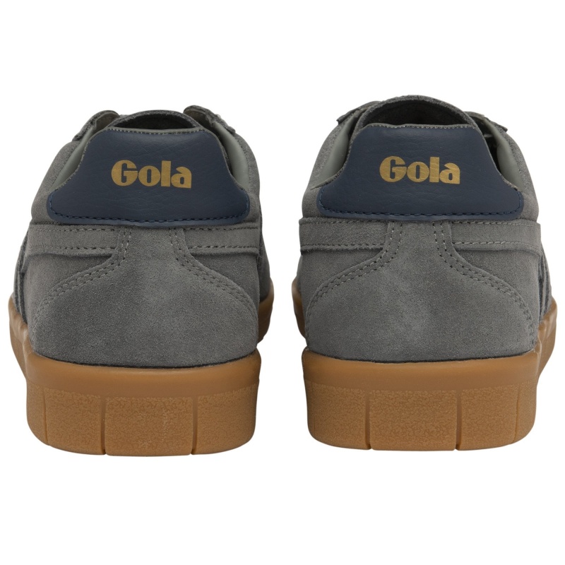 Basket Gola Classics Elite Homme Grise | 5073-NTPAM