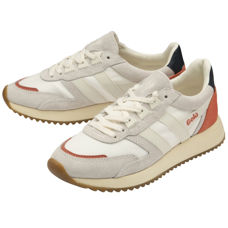 Basket Gola Classics Femme Blanche | 0815-GTWYJ