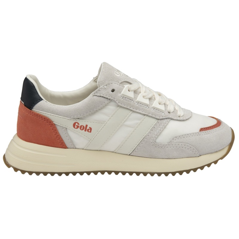 Basket Gola Classics Femme Blanche | 0815-GTWYJ