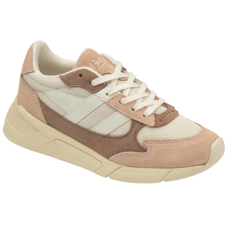 Basket Gola Classics Femme Blanche | 0941-ORTAL