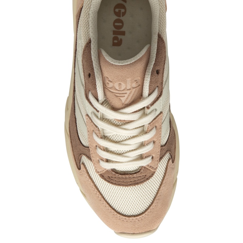 Basket Gola Classics Femme Blanche | 0941-ORTAL