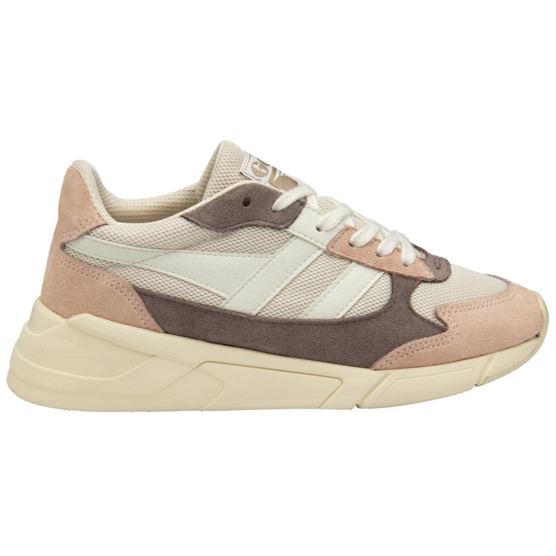 Basket Gola Classics Femme Blanche | 0941-ORTAL