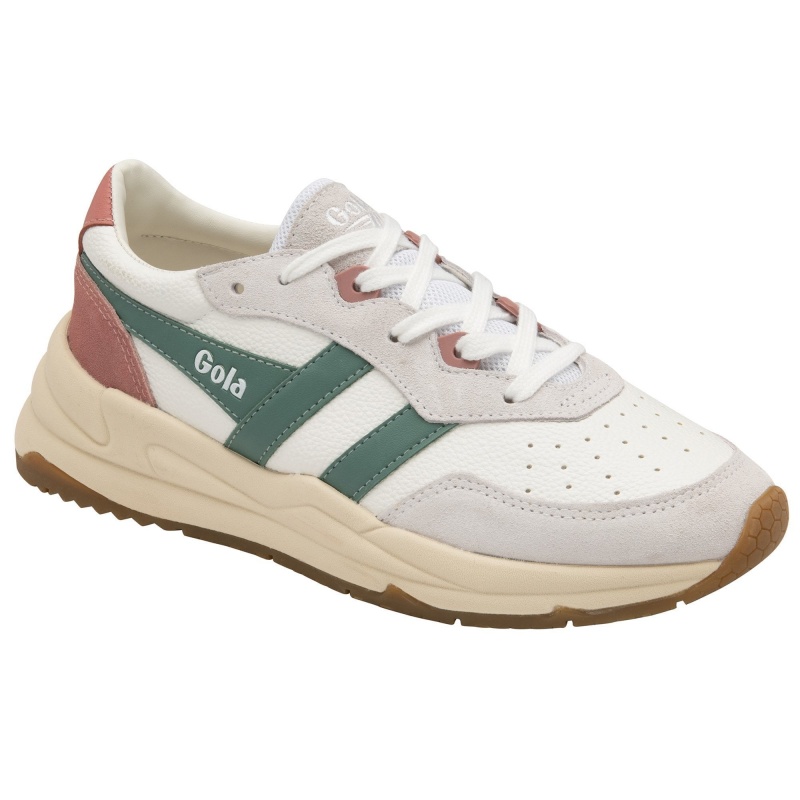 Basket Gola Classics Femme Blanche | 1237-EFDOS