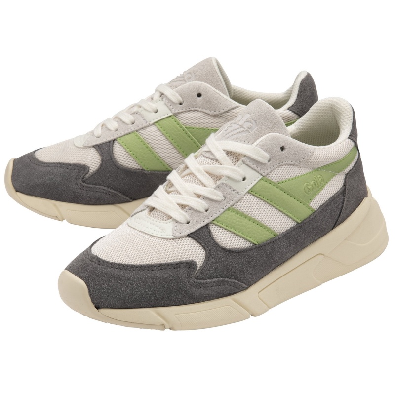 Basket Gola Classics Femme Blanche | 2694-YZLMG